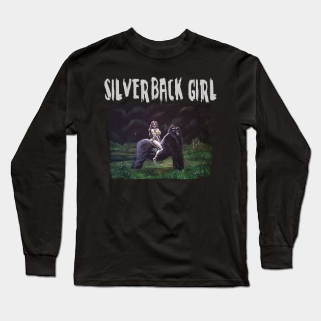 SILVERBACK GIRL Long Sleeve T-Shirt by MasterpieceArt